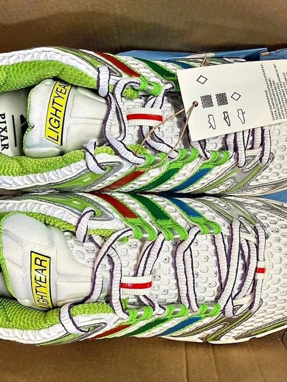 adidas Adistar Control 5 Disney Pixar's Toy Story Buzz Lightyear 6.5 Youth, 8 Wo